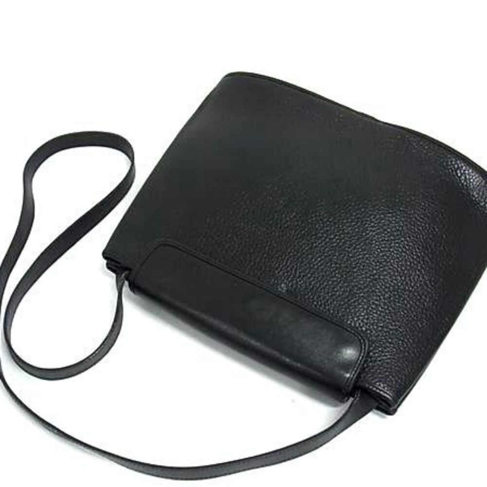 CHRISTIAN DIOR Black Leather Shoulder Bag - Picture 4 of 6